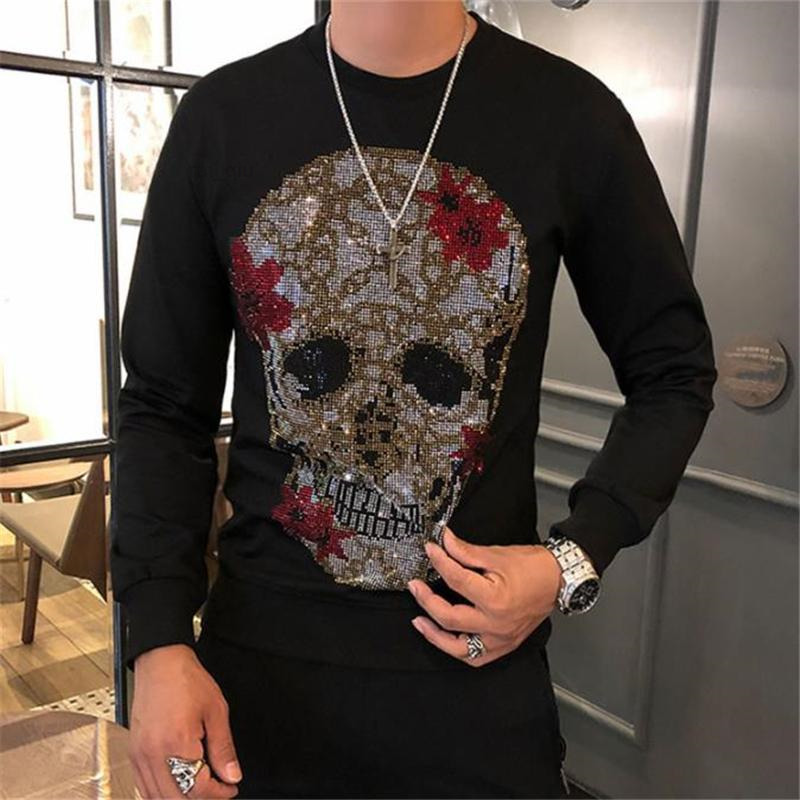 

Tracksuits Brand Men's Men Fashion Autumn Winter Sporting Suit SweatshirtSweatpant Tracksuit Clothing 2 Pieces Sets, As picture