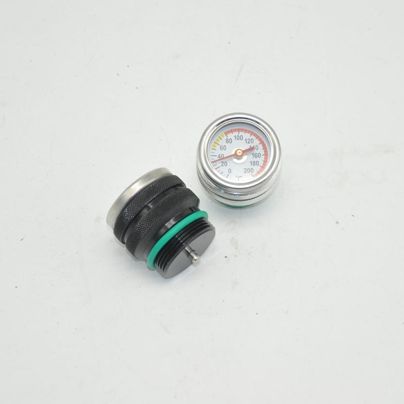 Système de lubrification de motos huile de thermomètre universel remplace le capuchon M30x1.5 pour Kawasaki 650 KLR 1987-1998
