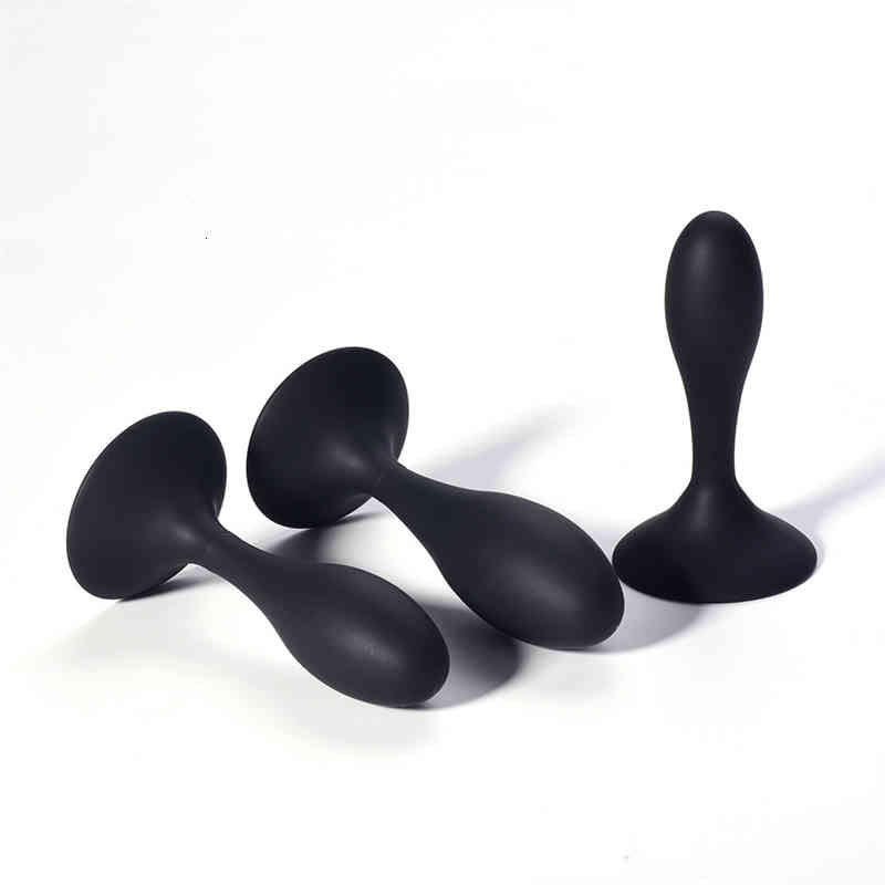 Massager Vibrator Penis Cock Silicone Anal Butt Plug g Spot Prostate Stimulator-image-797109612