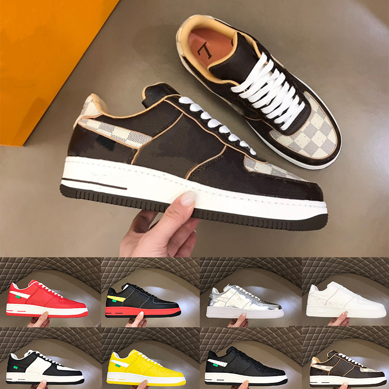 

Running Shoes Lacet 1 Trainers Europe Joint Sneakers Men Sneaker Rubber Outsole Canvas Calf Leather Size 39-45, 13