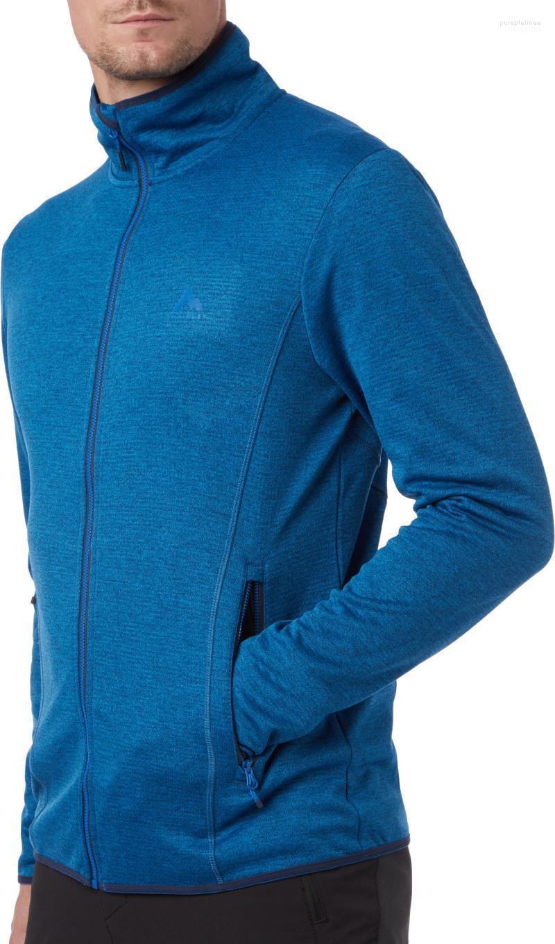 

Spring Fall Men Merino Wool Full-Zip Sweater Jacket 20% Man Men's Fleece Euro Size Sweaters, Blue