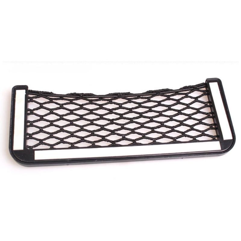 

Car Organizer Universal Storage Bag Elastic Flexible Mesh Back Adjustable Auto Stowing Tidying Interior Accessories