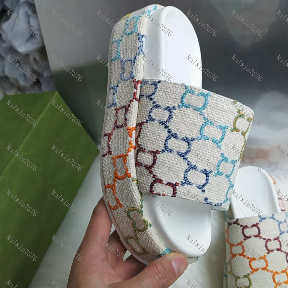 

2022 Fashion slide sandals slippers for men women WITH ORIGINAL BOX Hot Designer unisex beach flip flops slipper TOP QUALITY ERU 35-43