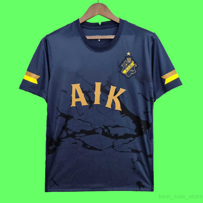22 23 AIK Royal Edition Fotboll Soccer Jerseys 2022 2023 Papagiannopoulos Rogic Larsson tihi 131th anniversary maillots football shirts-image-785881016