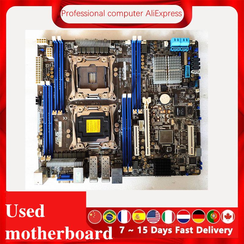 

Motherboards Z10PC-D8 10G-2S For ASUS Z10PC-D8/10G-2S Used Original Intel C612 Server Motherboard Socket LGA 2011 V3 DDR4 X99