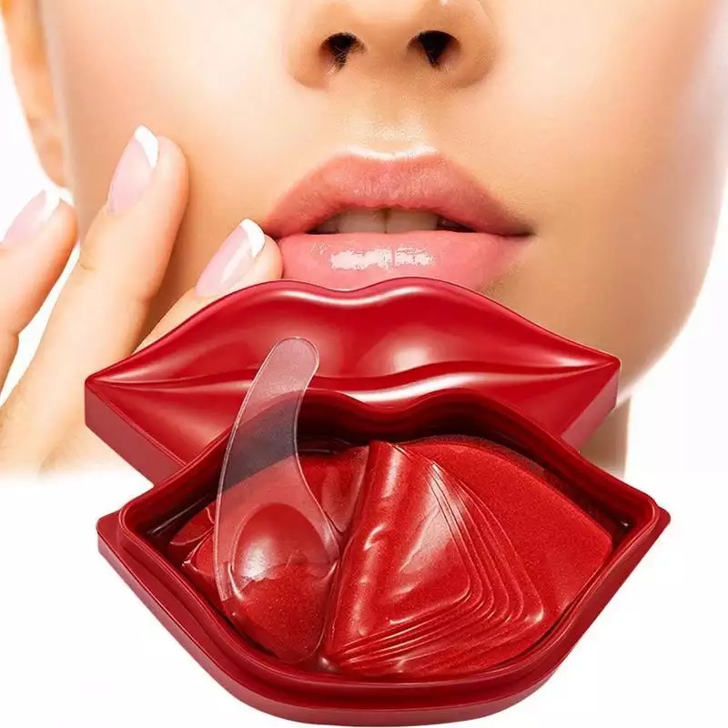 

20pcs Lip Care Mask Crystal Collagen Lip Masks Pads Moisturizing Patches