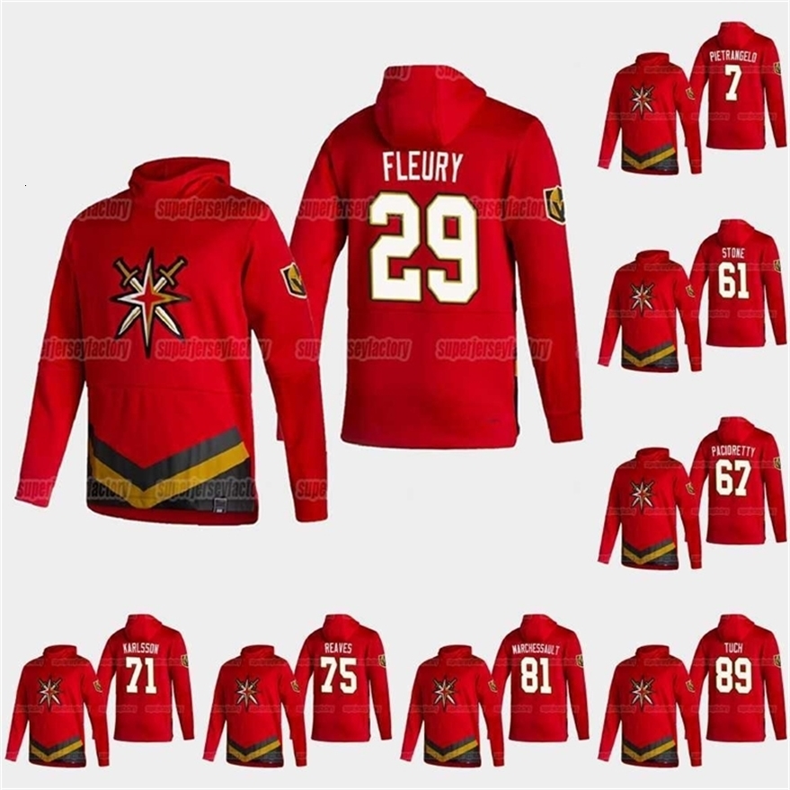 Xfl2020 Golden 2021 Reverse Retro Marc-Andre Fleury Alex Pietrangelo Marchessault Ryan Reaves William Karlsson Max Pacioretty Hoodie