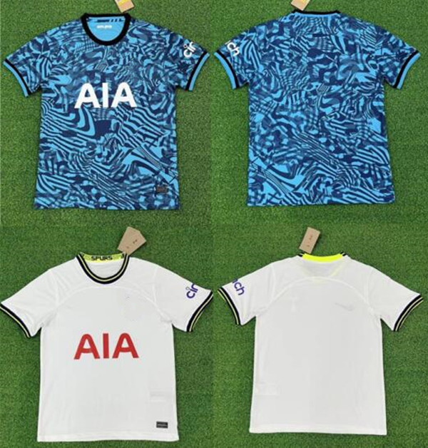 

S-4XL SPURS Men 22 23 SON BERGWIJN Soccer Jerseys 2022 2023 jersey Football shirt third LUCAS HOjbjerg Loris ROMERO REGUILON BRYAN KULUSEVSKI BENTANCUR, Blue