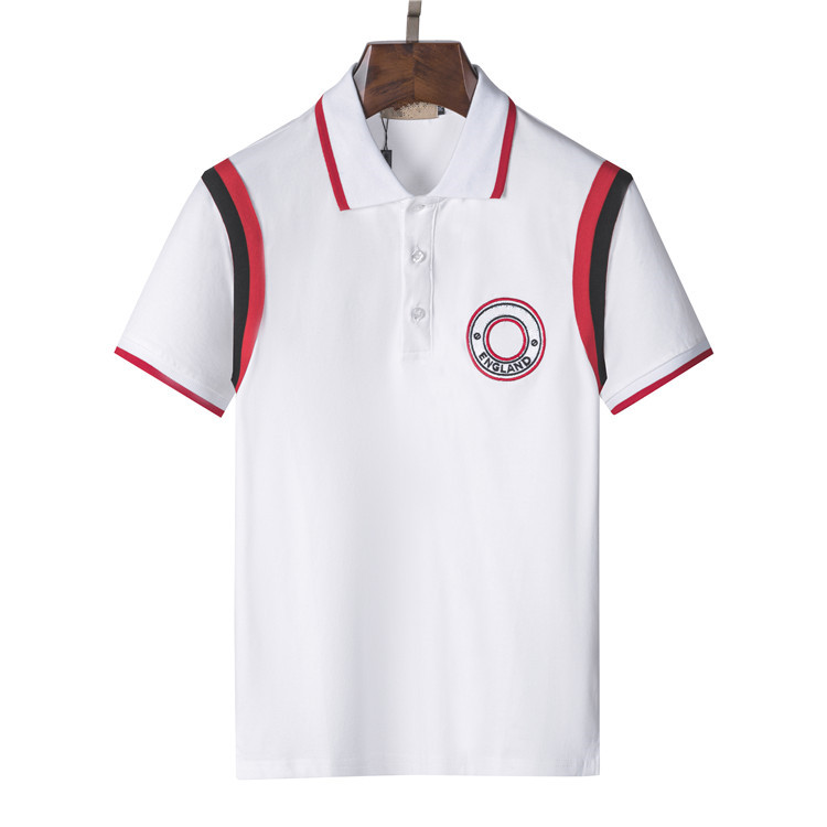 

2022 Mens Designer Polo Shirt Man Fashion England Stylist poloshirts Men Casual Golf Polos Shirt High Street Embroidery Snake Bee Polos Breathable Top Tee