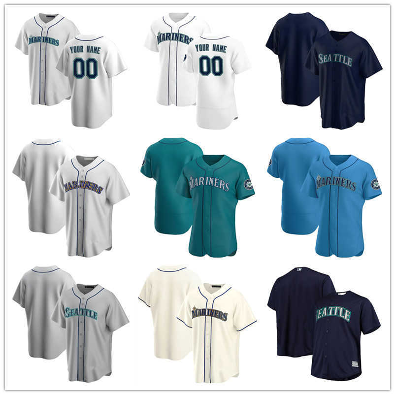 

Custom Jersey Seattle''Mariners''Mens women Youth 26 Jose Marmolejos 99 Keynan Middleton 38 Anthony Misiewicz 47 Rafael Montero Baseball Jerseys, Color