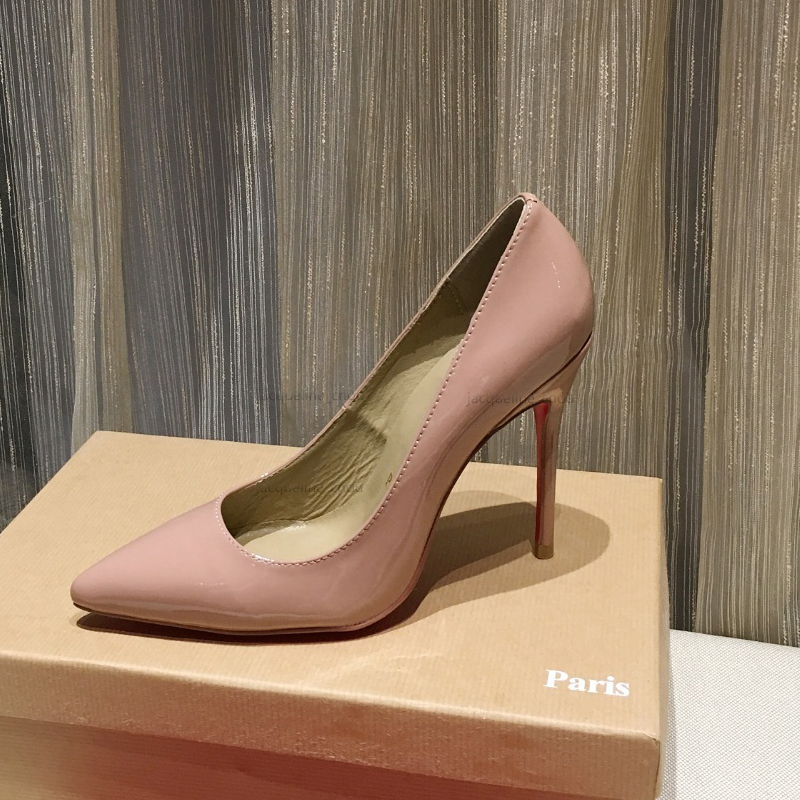

Luxurious Designer Dress Shoe For Woman So Kate Styles High Heels Shoes Red Bottoms Nude Color Real Leather Pointed Toe Pumps Rubber Outsole With Box, 1#