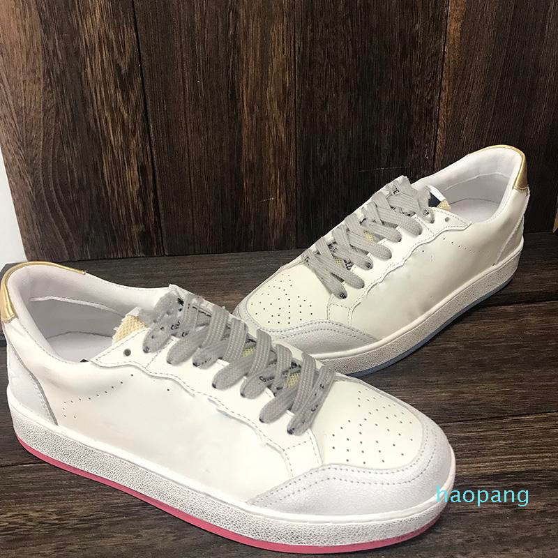 

2022 Designer Shoes Golden Ball Star Sneakers Sandal Classic White Do -Old Dirty Golden/Goose/Shoe Man Women Fashion Casual Shoes ur, Star24