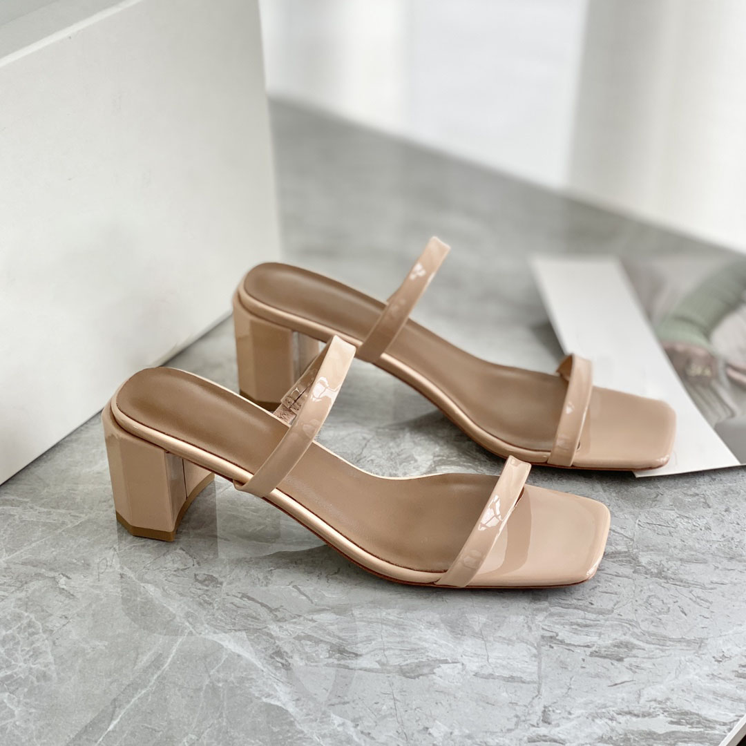 

022 new winter fashion high heels women's shoes solid color sexy party leather with square root, Nude