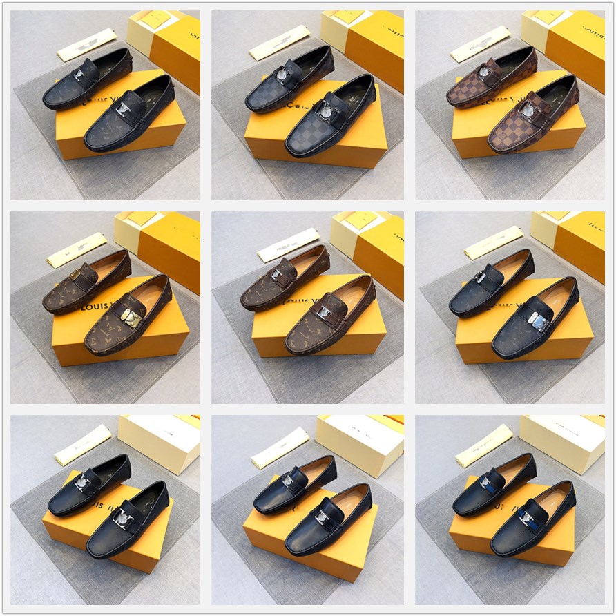 

Classic Leather Slip On Mens Loafers Casual Shoes Men Fashion Luxury Designer Lofer Man Mocasines Hot Sales Summer New White Dress Shoes, #17