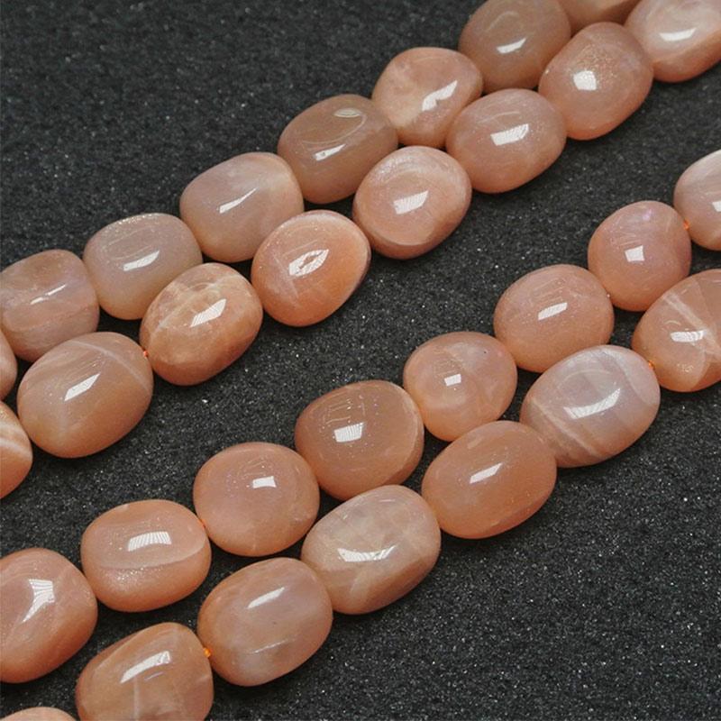 

Other 10x13mm/13x15mm Orange Sunstone Freeform Potato Natural Stone Beads For Jewelry Making 15'' Needlework DIY TrinketOther