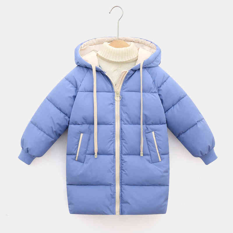 

Lzh 2022 Autumn Winter Baby Girls Parka For Girls Down Jacket Children Warm Outerwear Jackets Kids Hooded Thicken Jacket 3 4 Year J220718, Yellow