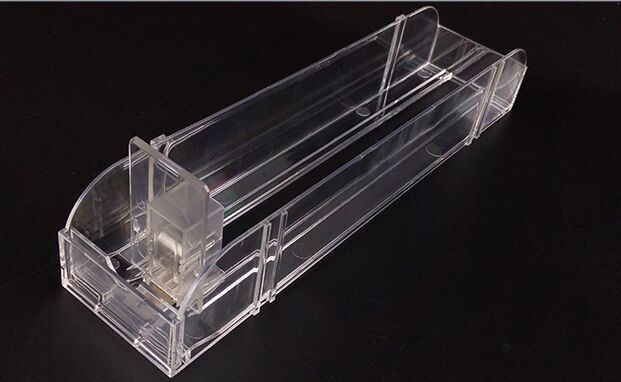

Hot sale Supermarket Cigarette display box acrylic Tobacco divider Automatic propulsion locker drawer drink container display holder rack