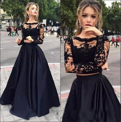 Black Sleeve Evening Tops UK 