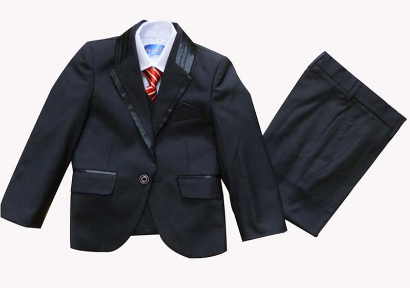 Abiti per Ragazzi Navy Blue 5 Pezzo Ragazzi Matrimonio Suit Page Boy Party Prom 6//9m a 14y