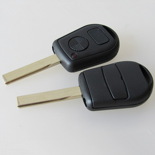 

Car Key 2 button Replacement Remote Key Case Shell for BMW E31 E32 E34 E36 E38 E39 E46 Z3 Fob Uncut key case, Black