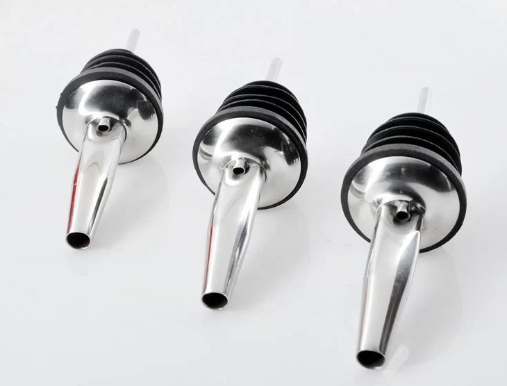 2019 Stainless Steel Liquor Spirit Pourer Flow Wine Bottle Pour