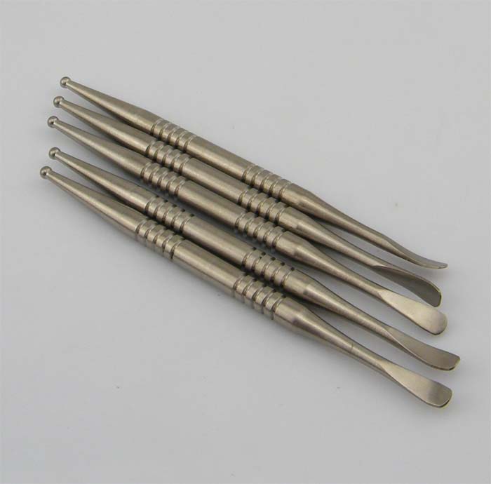 

110 mm long Grade 2 Titanium dabber Domeless Titanium Nail smoking tool dabber tool ,Fast Shipping