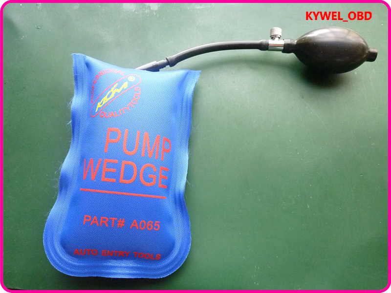 

Original Klom Small size air wedge Air pump wedge Inflatable Unlock tool Pump Small size Blue Color