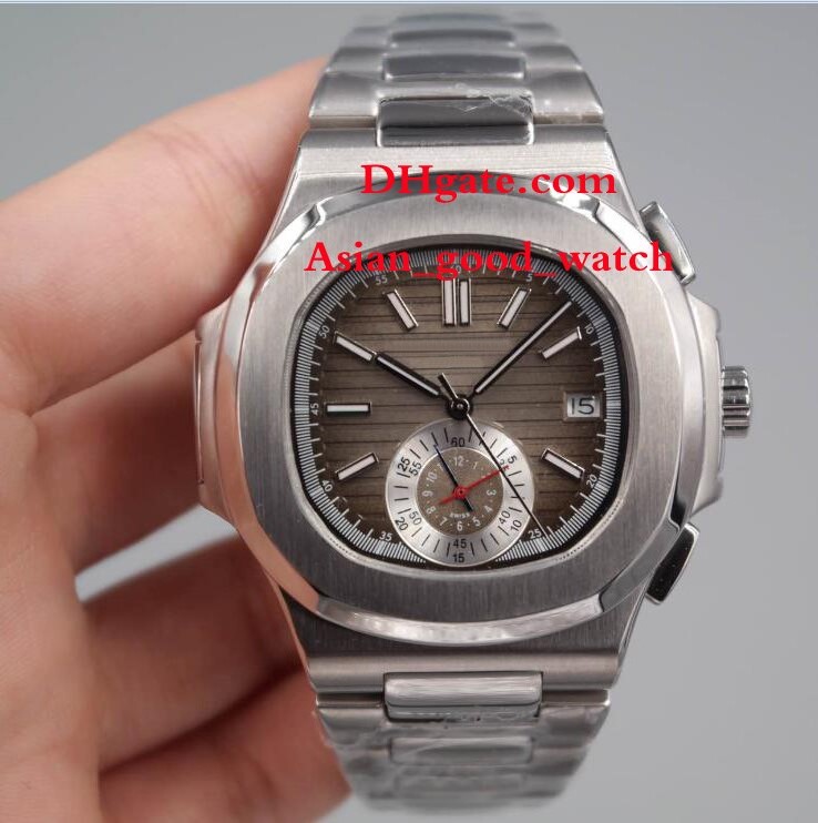 

4 Style men watches 40MM 5980 stainless steel bracelet calendar black dial men's automatic mechanical Watch Wristwatches