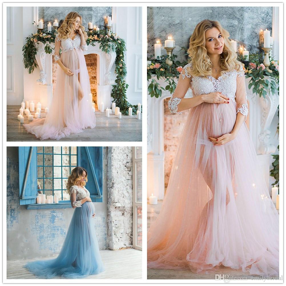 formal gowns for pregnant ladies
