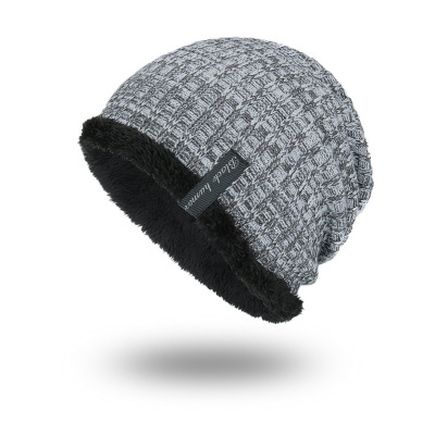 

Joymay Brand Winter Beanies Thickening and cashmere Hat Man Plain Warm Soft Skull Knitting Cap Hats Touca Gorro Caps For Men WM053, Mixed;please remark