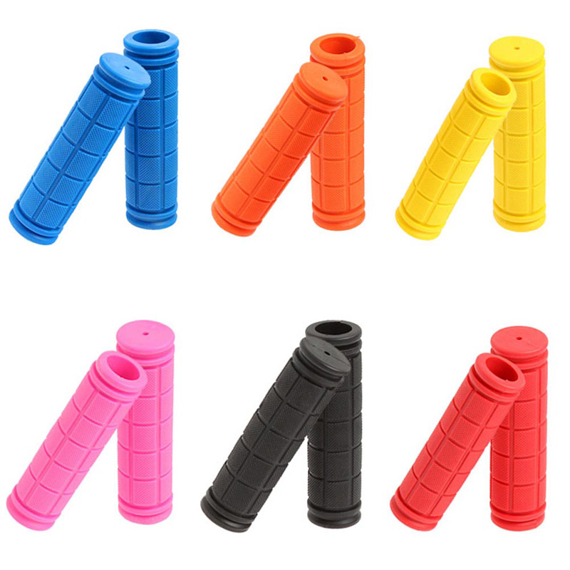 

Rubber Handlebar Grips Grill BMX MTB Cycle Mountain Bike Bicycle Handles For Bicycles Bar Grip Fixed Gear Parts For A Bike