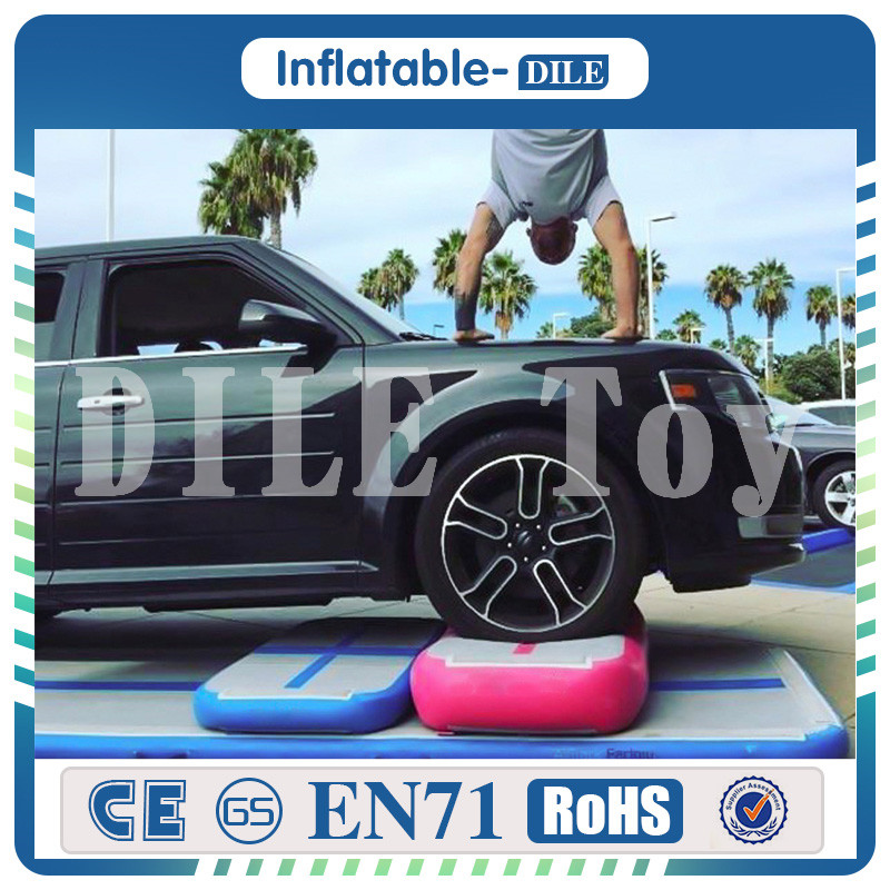 

Free Shipping A Set of Small Inflatable Jumping Mat Gymnastic Air Tumbling Mat Inflatable Air track For Gym Use Indoor