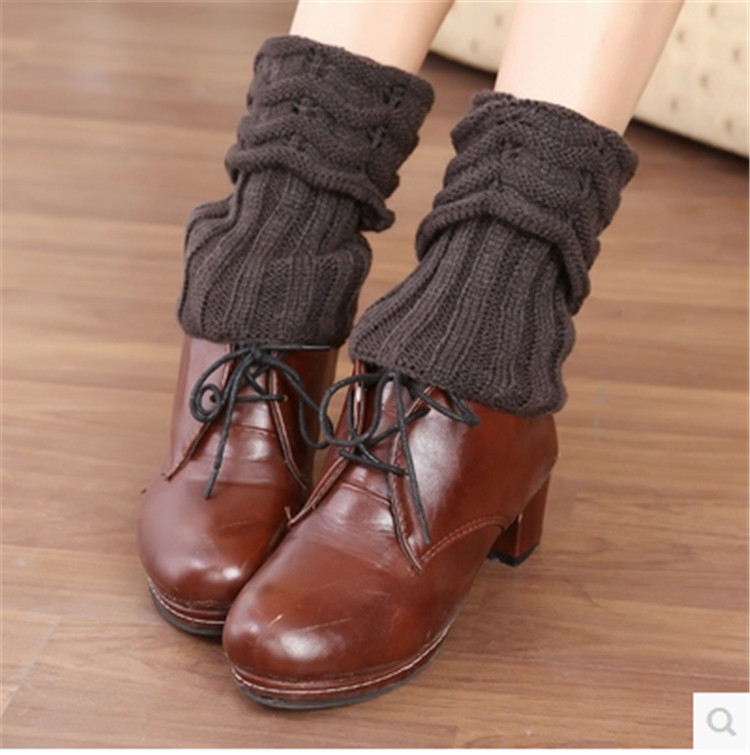 

Wholesale-Fashion pinstripe leg warmers for women knit leg warmers warm leg warmers over the knee boots socks feet socks, Black