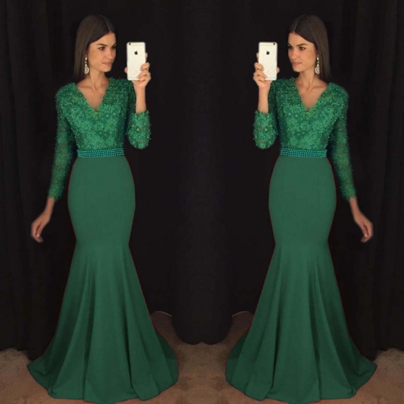 mother of the bride emerald green