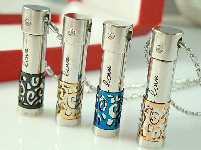 

Openable Only Love 316L Stainless Steel Cremation Jewelry perfume bottle Memorial Ash Urns Lockets Necklace Urns Jewelry