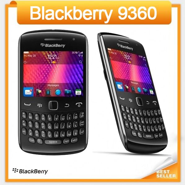

Original Curve 9360 Mobile Phone BlackBerry OS 7.0 GPS WIFI 3G Cellphone Refurbished