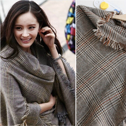 new 2016 Lady Women Blanket scarf Tartan Scarf Wrap Shawl Plaid Cozy Checked Pashmina autumn and winter