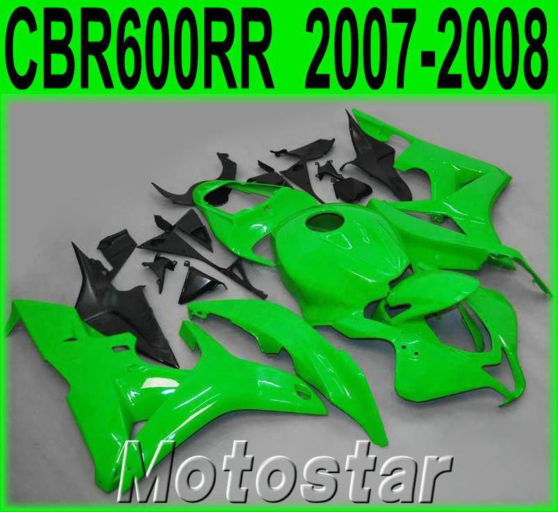 

Customize motorcycle fairing kit for HONDA Injection molding CBR600RR 2007 2008 fairings CBR 600RR F5 07 08 green black set KQ97, Same as the picture shows