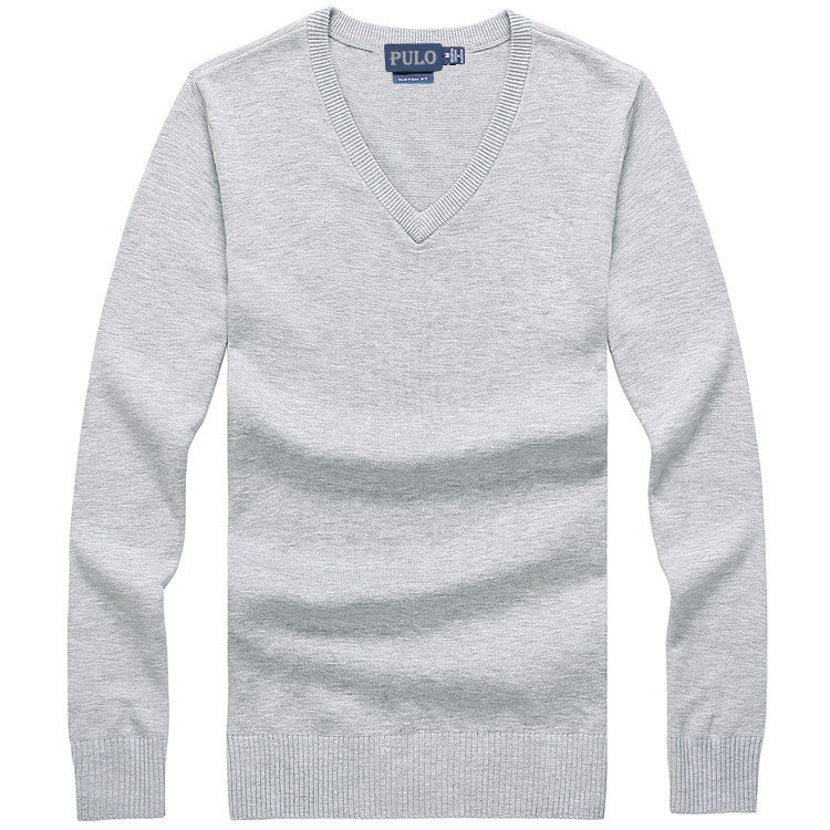 

High quality classic Man Polo Sweaters Men's polo sweater pullover V collar Warm sweater Men's clothing, Watermelon red