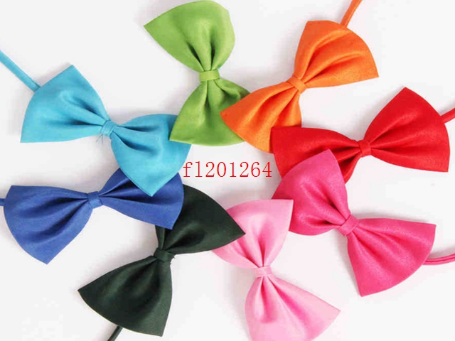 

100pcs/lot Free shipping New arrival Cheap Pet Neck Tie Dog Bow Tie Bowtie Cat Tie Pet Grooming Supplies colorful