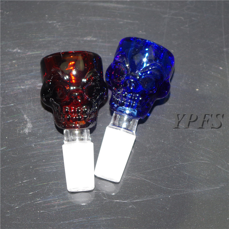 

Bowls for Glass Bongs Skull Bowls for Bongs Oil Rigs Smoking Accessory High Quality Skulll Glass Bowls Real Pictures Smoking Accessory