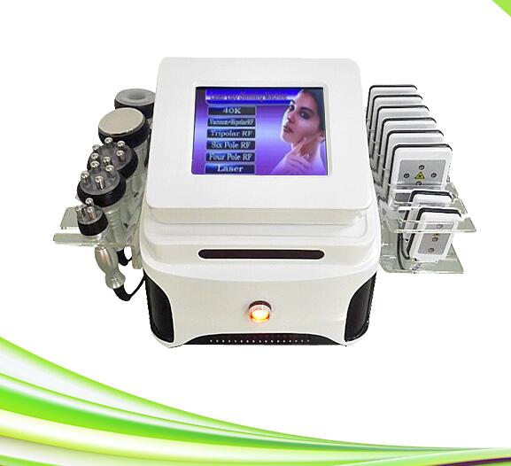 

6 in 1 vacuum butt enhancement radio frequency rf face lift vacuum cavitation slimming machine ultrasound cavitation system