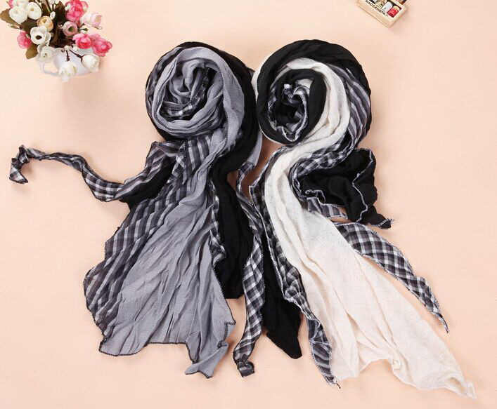 

Fashion girl women Scarf shawls Scarves Stole Neckerchief FACTORY CLEARANCE SALE 210*30cm 30pcs/lot #3976