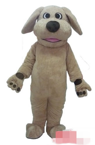 

Custom dog mascot costume Adult Size free shipping, Grey