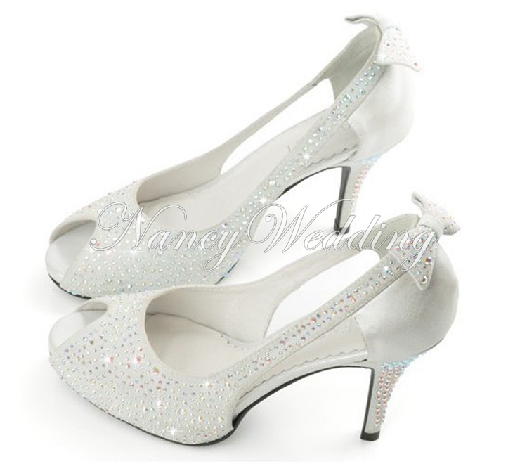 

High Quality Promotion Woman Formal Dress Shoes Lady Wedding Bridal Shoes High Heel Peep Toe Shoes Party Evening Banquet Pumps Sandal, Black