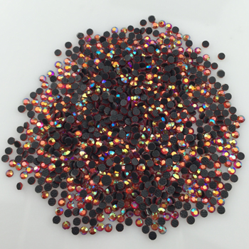 

1440Pcs/Lot 2MM HotFix Rhinestone Iron-On Siam AB DMC Hot Fix Crystal Stones SS6