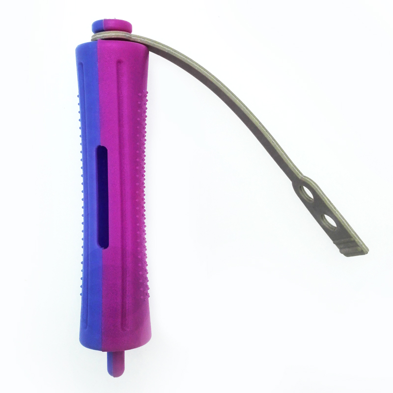 3 Size Perm Rod With Rubber Band Hair Curlers Rollers Plastics