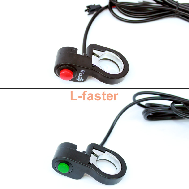 

Electric Bike Light Button Switch Electric Scooter Horn Button Switch Electric Switch For Headlight Or Horn Wuxing Button Swicth