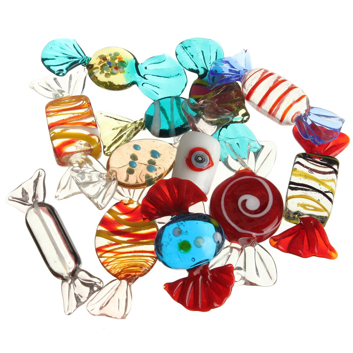 12pcs/lot Beautiful Design Vintage Glass Sweets Xmax Wedding Candy Christmas Ornaments Fit For Decorations Pattern Randomly Party Decoration-image-265699204