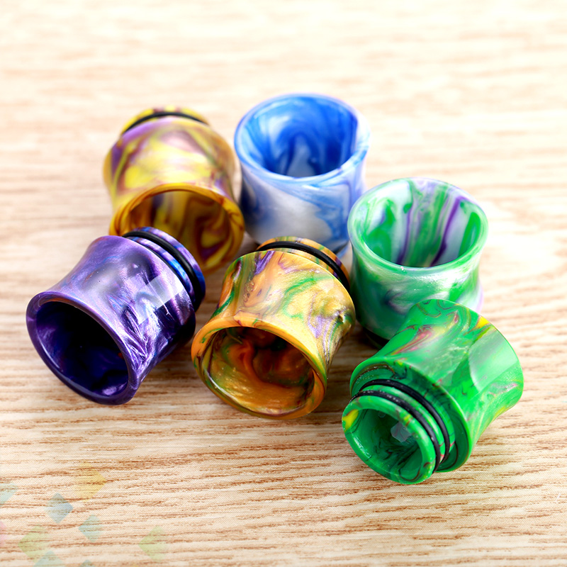 

Vaporizer 810 Drip Tip Epoxy Resin Drip Tips for TFV8 TFV12 Pretty Pattern Mouthpiece Ecig DHL Free